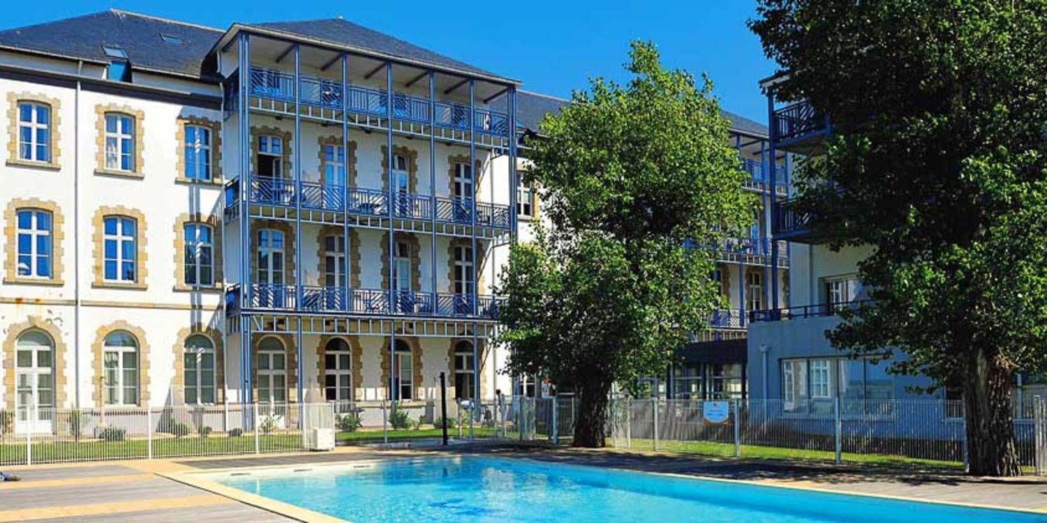 Piscine bleue Domaine Saint-Goustan - Appartement Monalisa Le Croisic